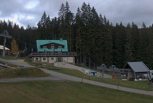 Imagen de vista previa de la cámara web Železná Ruda - ski resort Špičák